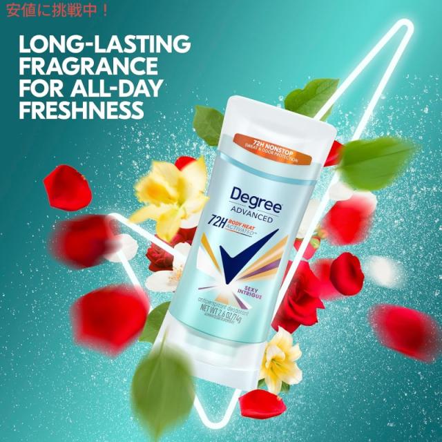 【5個セット】Degree ディグリー アドバンス モーションセンス デオドラントスティック [セクシー イントリーグ] 74g Advanced Motionsense Deodorant 2.6oz