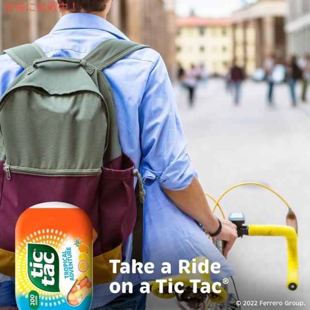 Tic Tac ティックタック ミント トロピカルアドベンチャー フルーツ味 3.4oz x 8個 Tropical Adventure Fruit Flavored Mints 8 Count 3.4 Oz Each_3