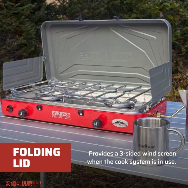 Camp Chef  キャンプシェフ エベレスト 2バーナー Everest 2 Burner Stove Camp Chef キャンプシェフ エベレスト 2バーナー Everest 2 Burner Stove