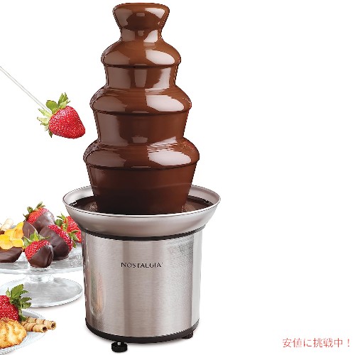 ノスタルジア Nostalgia 4層 チョコレート フォンデュ ファウンテン 4