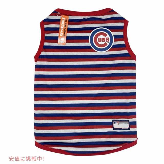Pets First ペット 犬 猫 MLB シカゴカブス リバーシブル Tシャツ ラージサイズ 公式ライセンス MLB Chicago Cubs Reversible T-Shirt, Largeの通販は Pets First ペット 犬 猫 MLB シカゴカブス リバーシブル Tシャツ ラージサイズ 公式ライセンス MLB Chicago Cubs Reversible T-Shirt, Largeの通販は