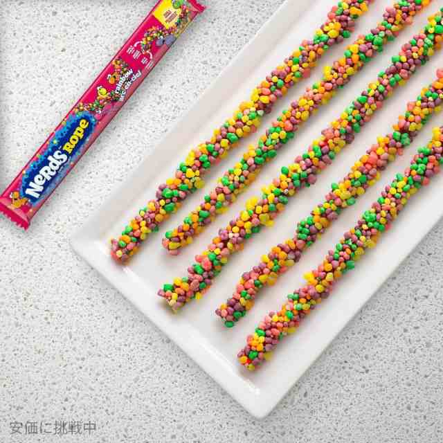 ナーズロープキャンディ 24個 Nerds Rope Rainbow Candy ロープグミ NerdsRopeキャンディロープキャンディまとめ買いの通販はau  PAY マーケット - LAエクスプレス | au PAY マーケット－通販サイト