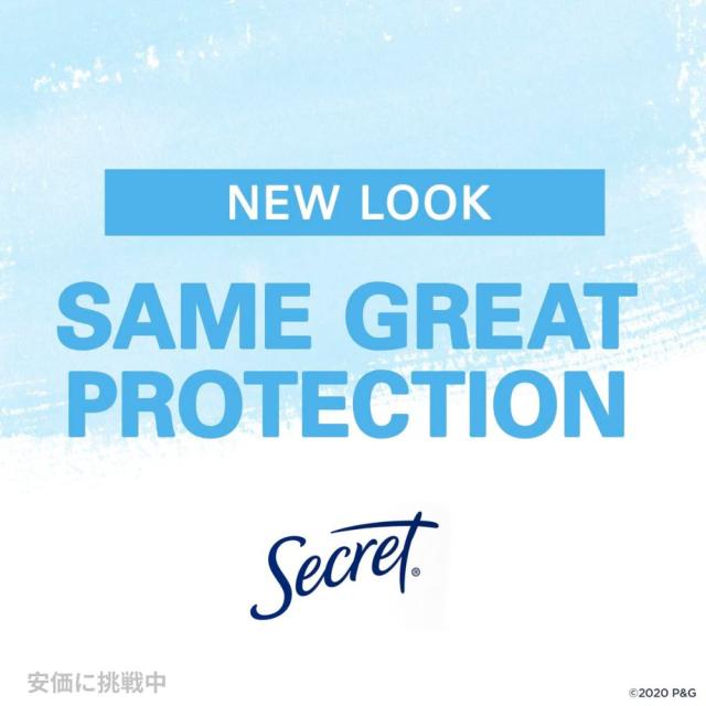 6個セット シークレット インビジブルソリッド スプリングブリーズ デオドラント  2.6oz / Secret Invisible Solid Spring Breeze 73g