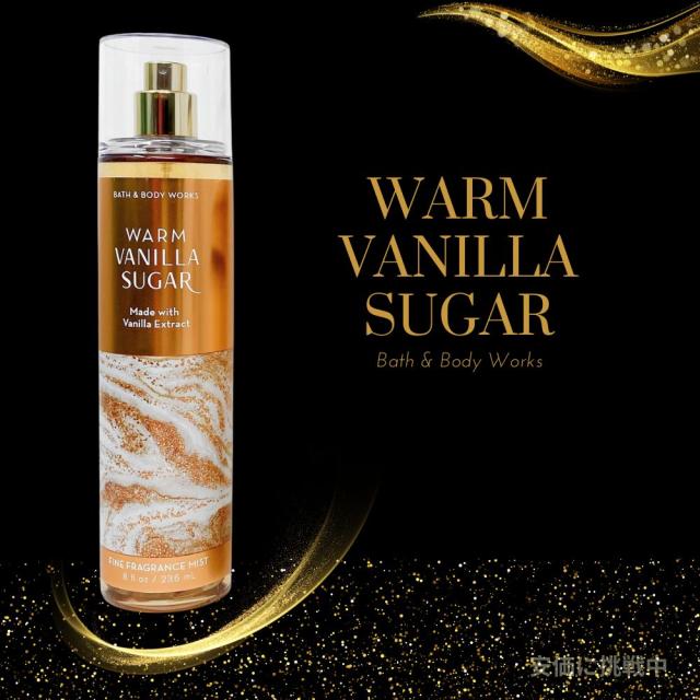 Bath & Body Works WARM VANILLA SUGAR Fragrance Mist 8 fl oz