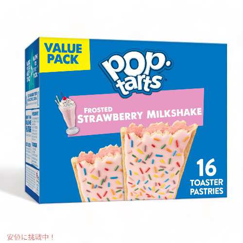 Kellogg's POP-tarts ケロッグ ポップタルト ストロベリーミルク