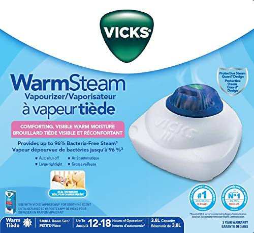 VICKS スチーム式加湿器 大容量5.67リットル V150SGN - 加湿器/除湿機