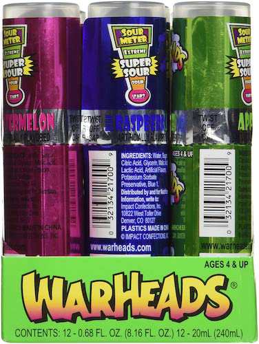 Warheads スーパーサワー スプレーキャンディ バラエティパック 12個 Super Sour Spray Candy 酸っぱい 飴 あめ サワーの通販はau  PAY マーケット - LAエクスプレス | au PAY マーケット－通販サイト