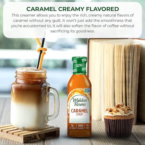 お得な6本セット】Walden Farms カロリーフリー キャラメルシロップ