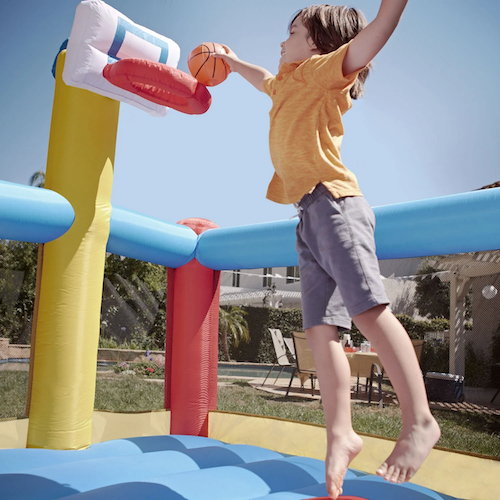 Little Tikes スーパー スラムダンク バスケットボール リトル・タイクス 子供用遊具 バウンスハウス 家庭用 庭遊び バスケット Super Slam ’n Dunk_3