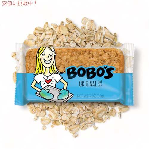 Bobo’s オーツバー マルチパック 12個入り オーガニック 全粒ロールドオーツ Oat Bars Multi pack