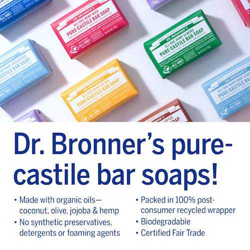 ドクターブロナー マジックソープバー アーモンド 140g Dr. Bronner's カスティール石鹸 固形石けん バーソープ Castile  Bar Soap 5ozの通販はau PAY マーケット - LAエクスプレス | au PAY マーケット－通販サイト