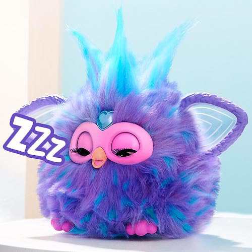 ファービー 2023 Furby Purple ファービー人形 パープル 光る 喋る