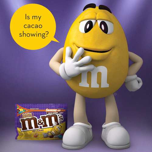 M&M's DarkChoco Peanut Sharing size 10.1oz エムアンドエムズ ダーク 
