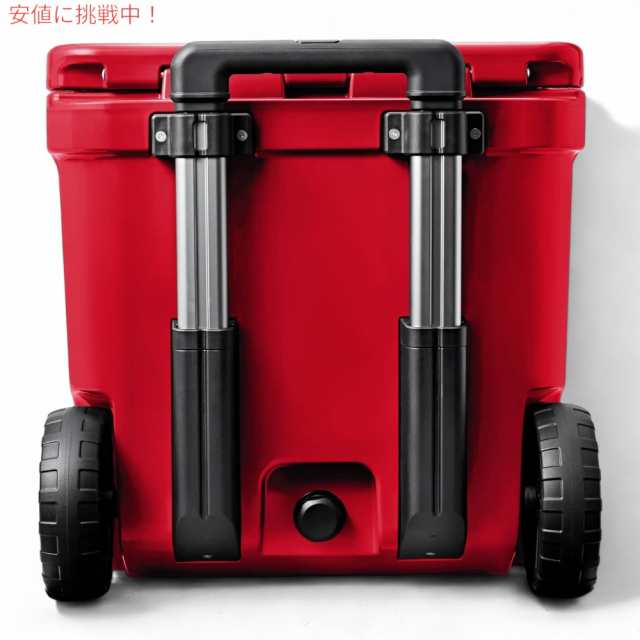 YETI イエティ ローディ 48 ホイール付き クーラーボックス レスキューレッド ROADIE 48 Wheeled Cooler RESCUE RED