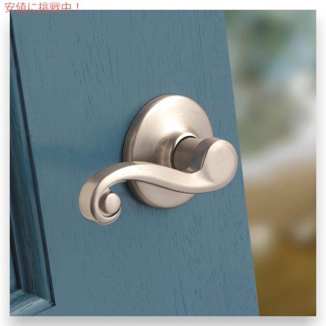 Kwikset 97200-781 ドアノブ、ロック