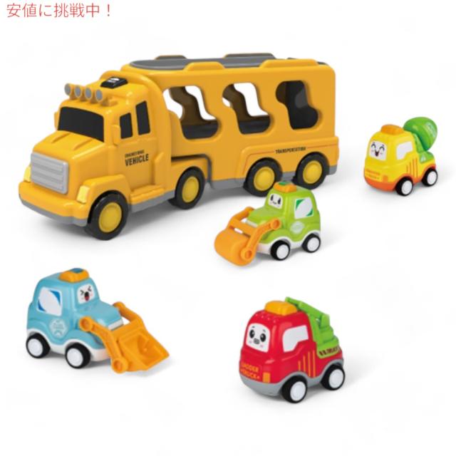 TEMI 建設トラックのおもちゃ 3 4 5 6歳の男の子向けの通販は 7,598円