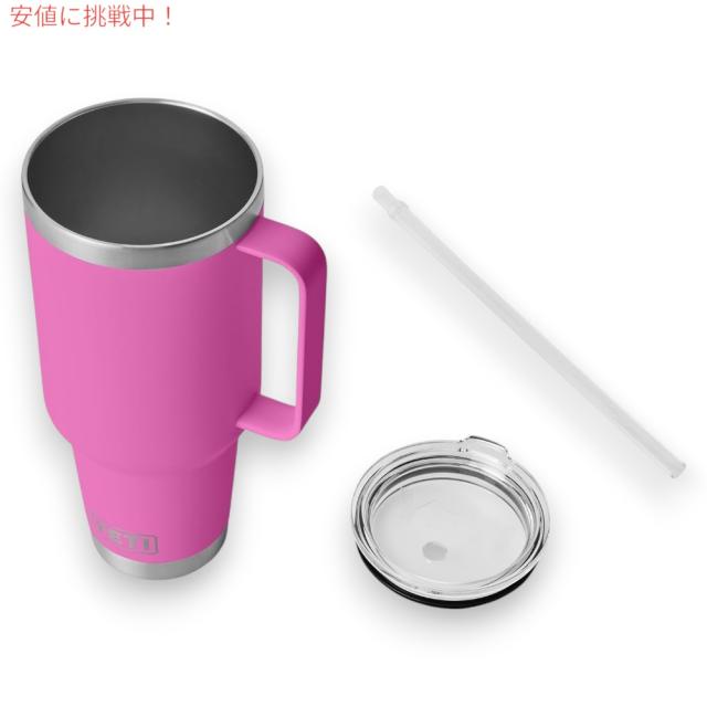 YETI  イエティ ランブラー 42oz（1.2L） ストローマグ ワイルドフラワーフクシア ストロー蓋付き Rambler 42 oz Straw Mug With Straw Lid Wildflower Fuchsia