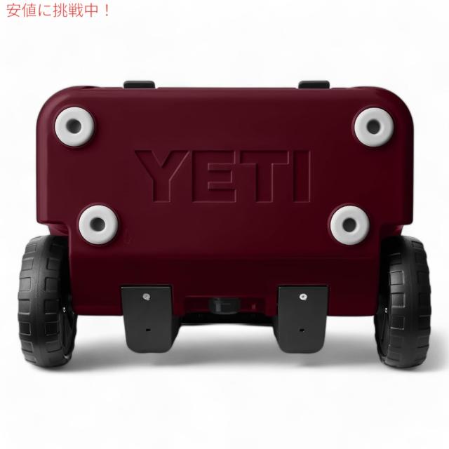 YETI イエティ ローディ 32 ホイール付き クーラーボックス ワイルドバインレッド ROADIE 32 Wheeled Cooler Wild Vine Red_7