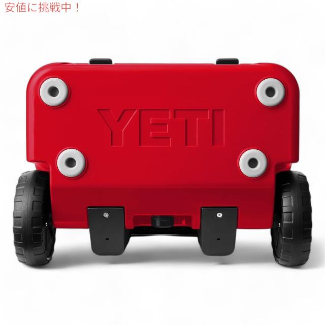 YETI イエティ ローディ 32 ホイール付き クーラーボックス レスキューレッド ROADIE 32 Wheeled Cooler Rescue Red_7