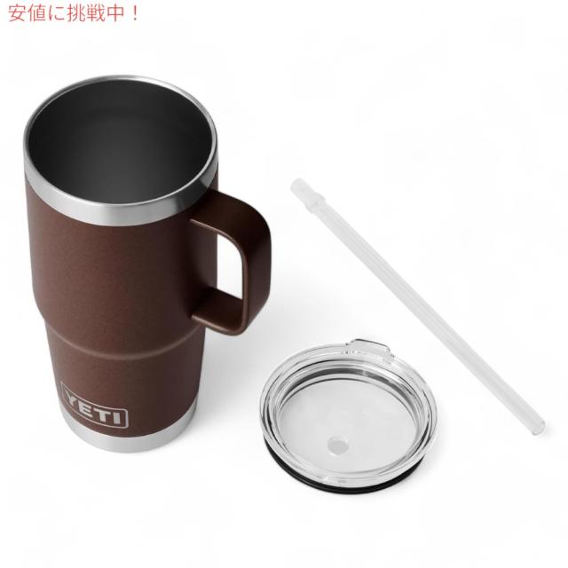 ☆新品未使用品☆YETI Rambler 25 ozストロー付き ブラックマグ my20231420.jpg