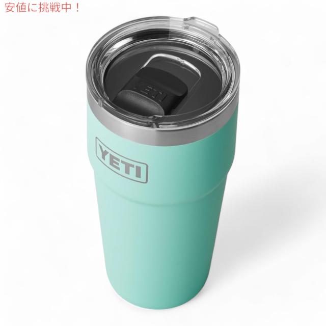 YETI イエティ ランブラー 20オンス (591ml ) スタッカブルカップ マグスライダー蓋 シーフォーム Rambler 20oz Stackable Cup Seafoam_1