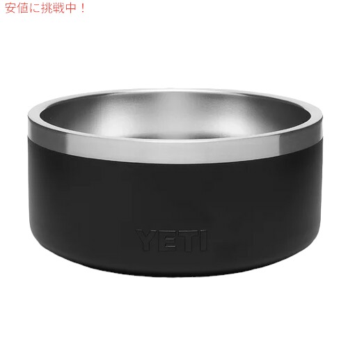 YETI BOOMER 4 DOG BOWL BLACK / イエティ ブーマー4 犬用 フードボール 0.9L/32oz ブラック 給餌ボウル 犬用食器 フードボウル_1