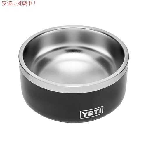 YETI BOOMER 4 DOG BOWL BLACK / イエティ ブーマー4 犬用 フードボール 0.9L/32oz ブラック 給餌ボウル 犬用食器 フードボウル_2