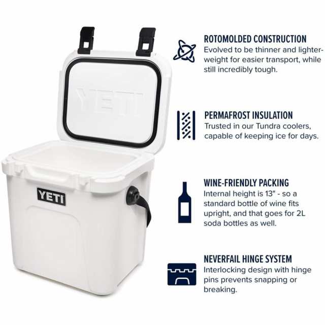 YETI ROADIE 24 HARD COOLER WHITE / イエティ クーラーボックス