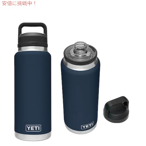 YETI Rambler 36 oz Bottle With Chug Cap Navy / イエティ