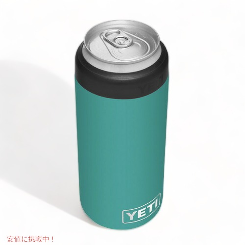 YETI Rambler 12 oz Colster SLIM Can Insulator AQUIFER BLUE