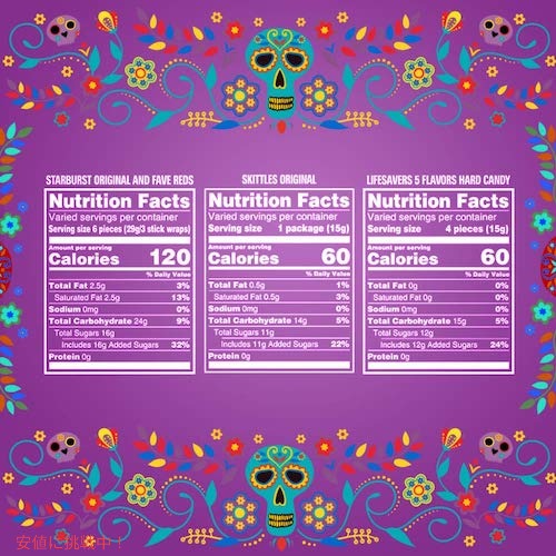 Wrigley Variety Chewy Candy Assorted 44.07oz / グミ キャンディ詰め合わせ 1.3kg 150個 スキットルズ スターバースト ライフセーバーズ