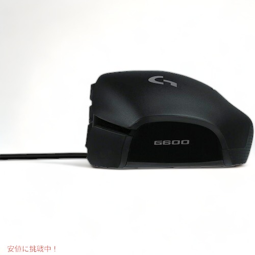 Logitech G600 MMO Gaming Mouse, Black / ロジテック MMOゲーム用