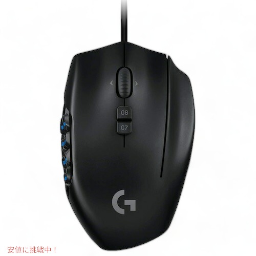 Logitech 有線ゲーミングマウス 黒 ゲーミングマウス 有線マウス HERO ハイパフォーマンス