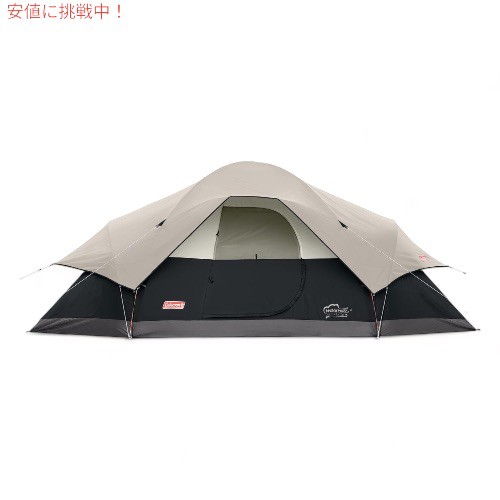 コールマン 8人用 ドームテント レッドキャニオン ブラック キャンプ Coleman Red Canyon 8-Person Modified Dome Tent Black