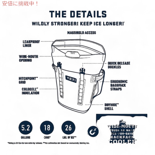 イエティ YETI ホッパー M20 バックパック ソフトクーラー サンド