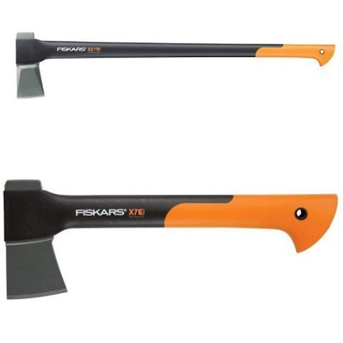 【2点セット】Fiskars フィスカース 薪割り 斧・手斧 2点セット X27 Super Splitting Axe 36-Inch & X7 Hatchet Bundle