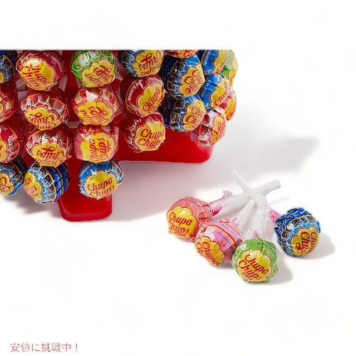 Chupa Chups チュッパチャプス アソート 詰め合わせ セット 200個入り 2.4kg ベストオブ 200ロリポップ The Best of 200 Lollipops