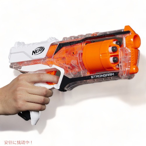 Nerf ナーフ Nストライクシリーズ エリート ストロングアーム 回転バレル ブラスター Nerf N-Strike Elite Strongarm  Blaster E5753の通販はau PAY マーケット - LAエクスプレス | au PAY マーケット－通販サイト