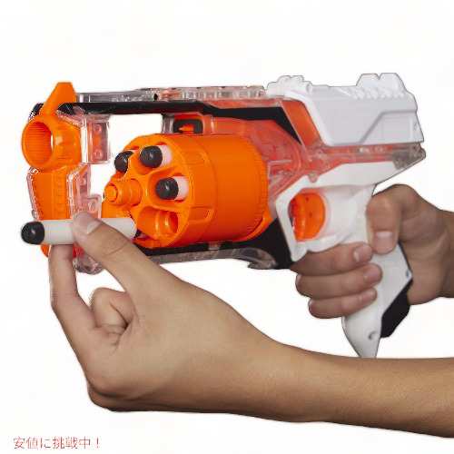 Nerf ナーフ Nストライクシリーズ エリート ストロングアーム 回転バレル ブラスター Nerf N-Strike Elite Strongarm  Blaster E5753の通販はau PAY マーケット - LAエクスプレス | au PAY マーケット－通販サイト