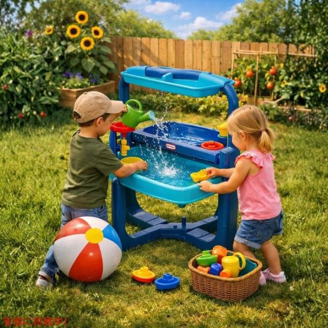 リトルタイクス Little Tikes イージーストアウォーターテーブル Easy Store Water Table_3