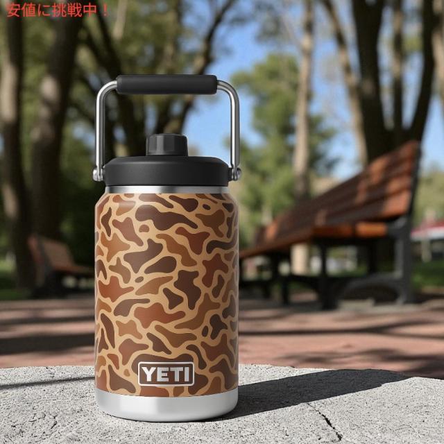 YETI イエティ ランブラー 1ガロンジャグ 3.8リットル [ウェットランズカモ] 真空断熱 魔法瓶 Rambler One Gallon Jug Wetlands Camo_3