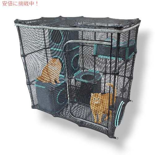 キティ シティ クロー 屋内および屋外用メガキット猫用家具 Kitty City Claw Indoor and Outdoor Mega Kit Cat Furniture - キャットスリ