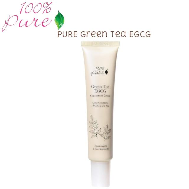 【公式】100% Pure 緑茶 EGCG 濃縮フェイスクリーム 1.4oz Green Tea EGCG Concentrate Face Cream 40ml【送料無料】