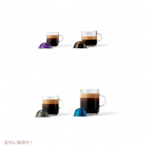 Breville ネスプレッソ Vertuo コーヒー エスプレッソマシン 5カップ ブラック BNV220BLK1BUC1_1