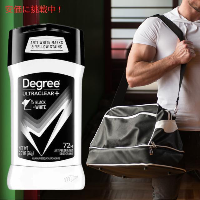 【10個セット】ディグリー メンズ Black & White ウルトラクリア 2.7oz / 76g Degree UltraClear+