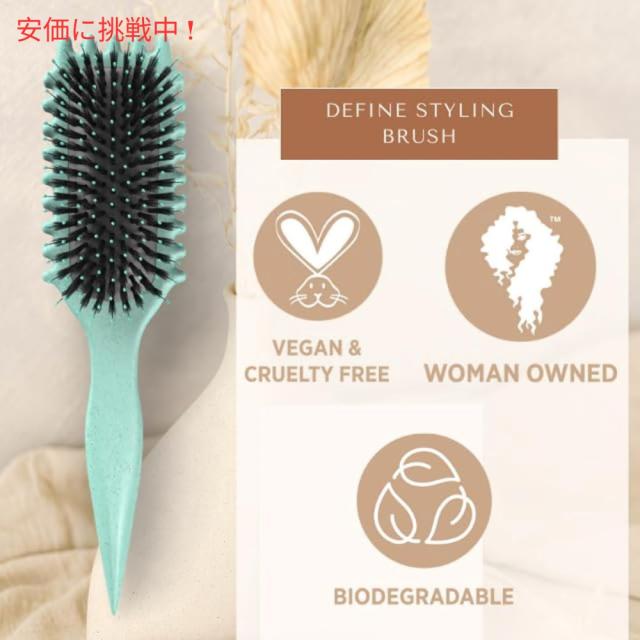 Bounce Curl バウンスカール オリジナル ディファイン エッジリフト ブラシ 【タン】Original Define EdgeLift Brush Tan_6