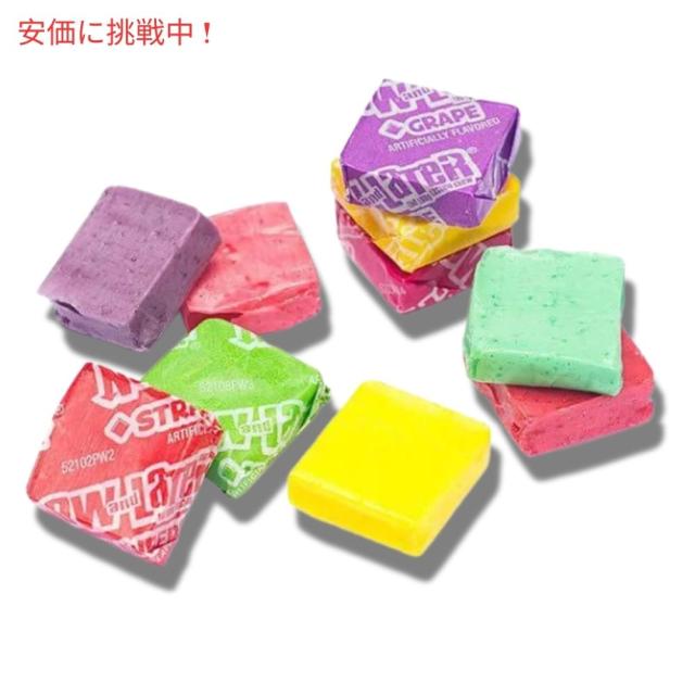 Now and Later ナウアンドレイター オリジナルミックスフルーツ味 噛みごたえのあるキャンディ 1.70kg Original Mix Fruit Chew Candy 60oz Jar