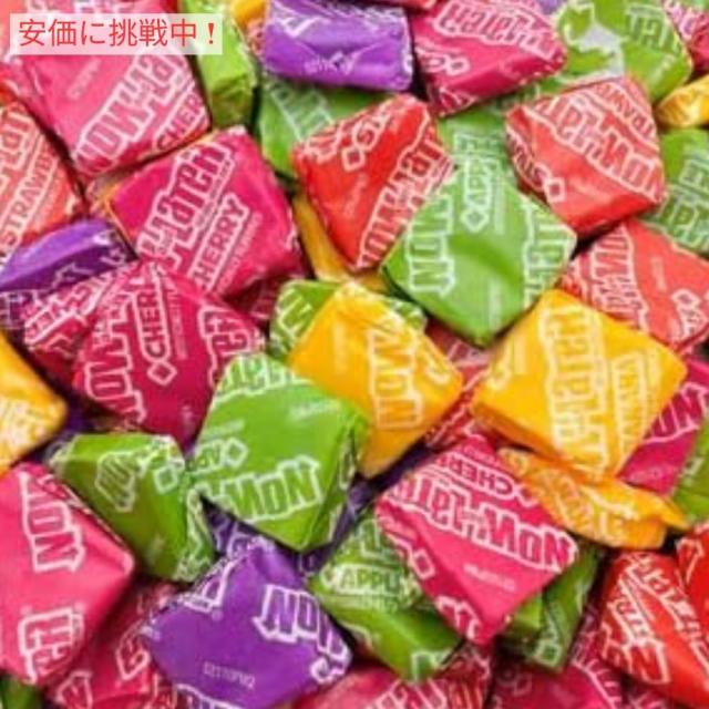 Now and Later ナウアンドレイター オリジナルミックスフルーツ味 噛みごたえのあるキャンディ 1.70kg Original Mix Fruit Chew Candy 60oz Jar