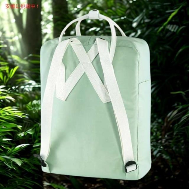 Fjallraven Kanken フェールラーベン カンケン ミントグリーン/クールホワイト バックパック F23510　Mint Green/Cool White Backpack_1