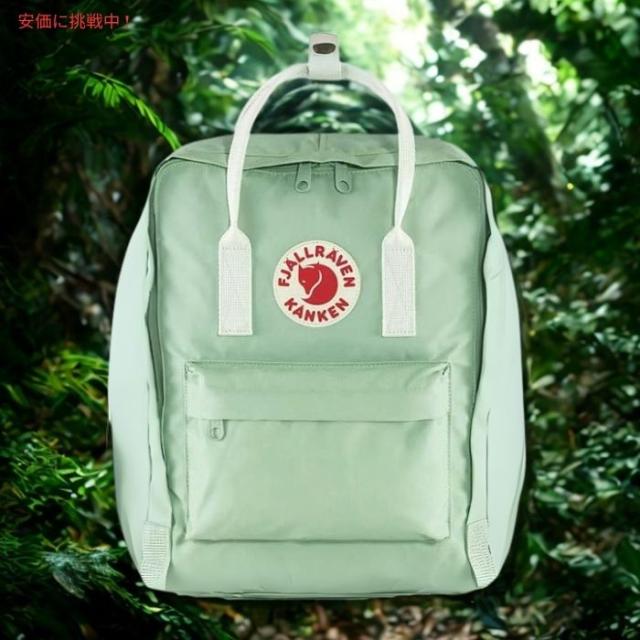 Fjallraven Kanken フェールラーベン カンケン ミントグリーン/クールホワイト バックパック F23510　Mint Green/Cool White Backpack_2